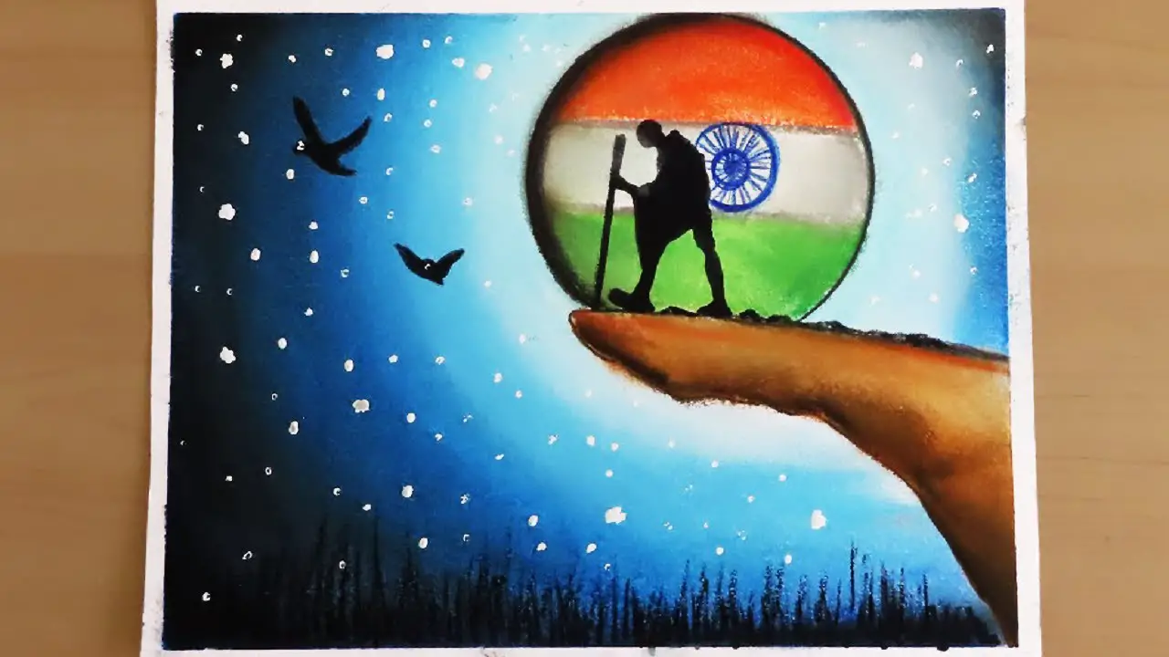 india republic day drawing