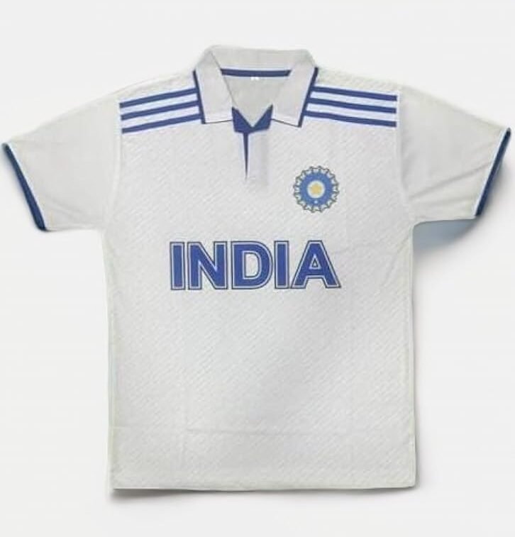 indian cricket team test jersey