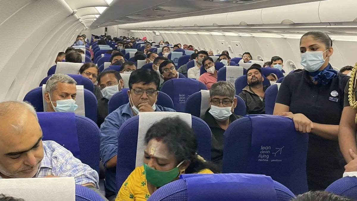 Co-Passenger On IndiGo Flight