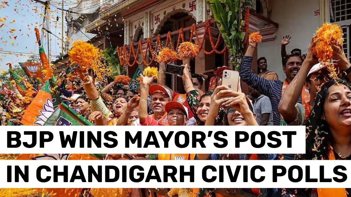 BJP Wins Chandigarh Mayor Elections