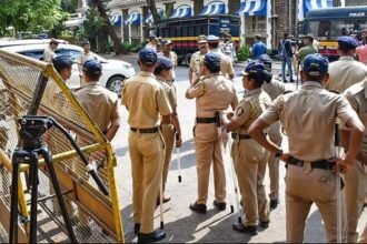 Mumbai Police on alert