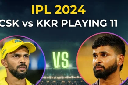 CSK vs KKR Playing 11