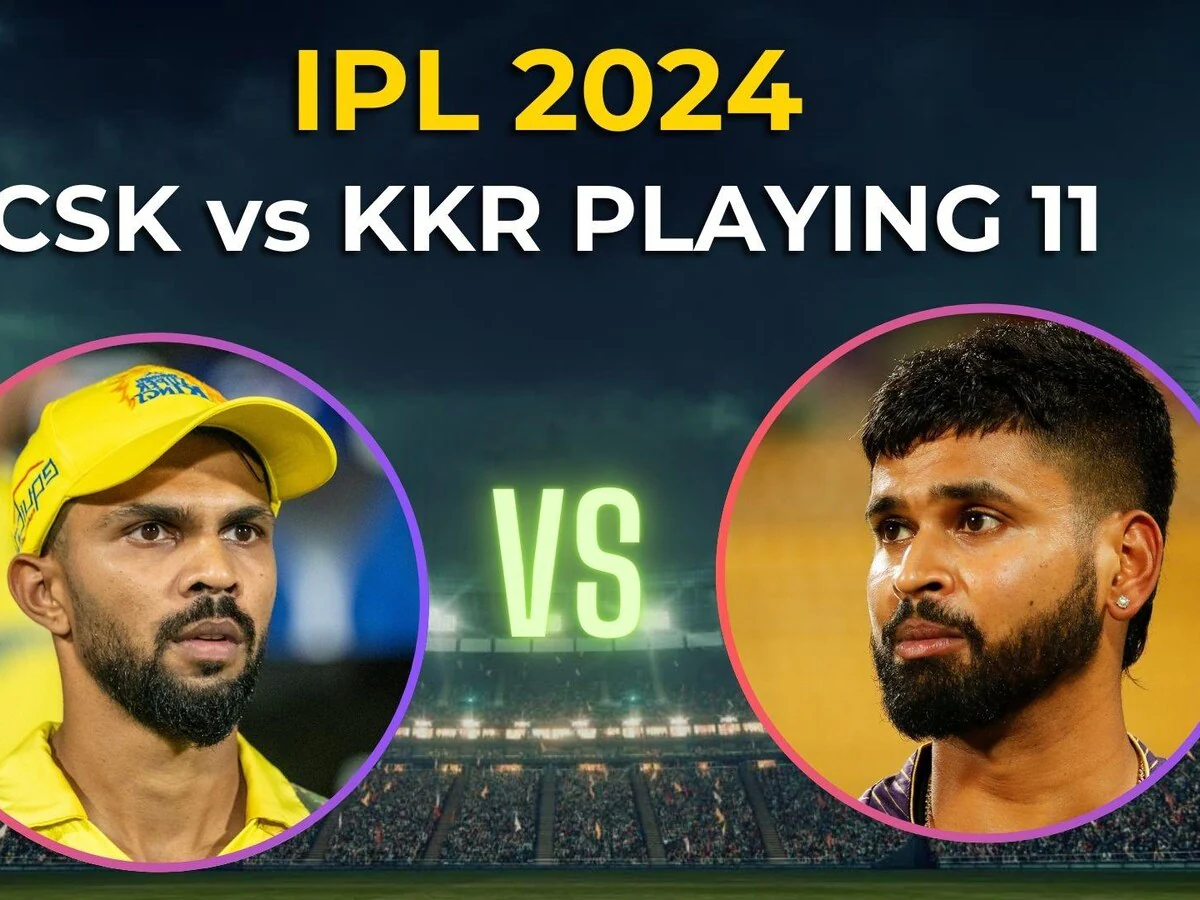 CSK vs KKR Playing 11