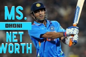 ms dhoni net worth