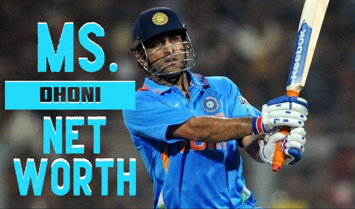 ms dhoni net worth