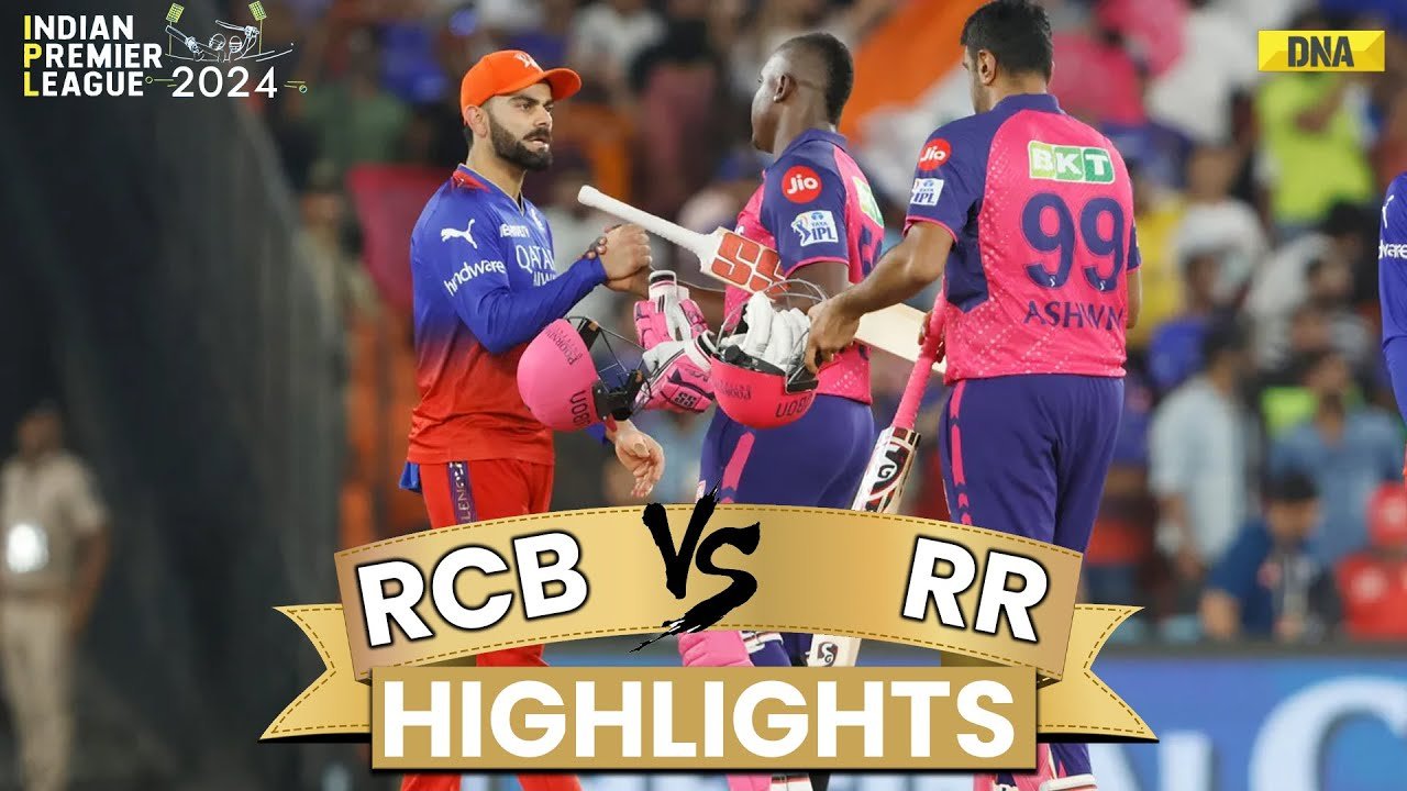 rcb vs rr highlights