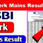 SBI Clerk Result 2024