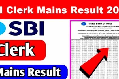 SBI Clerk Result 2024