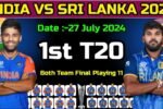 India vs Sri Lanka 1st T20I: Full Match Preview