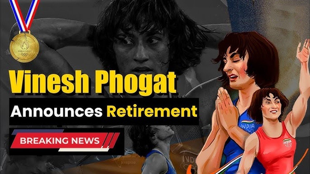 Vinesh Phogat Announces Retirement