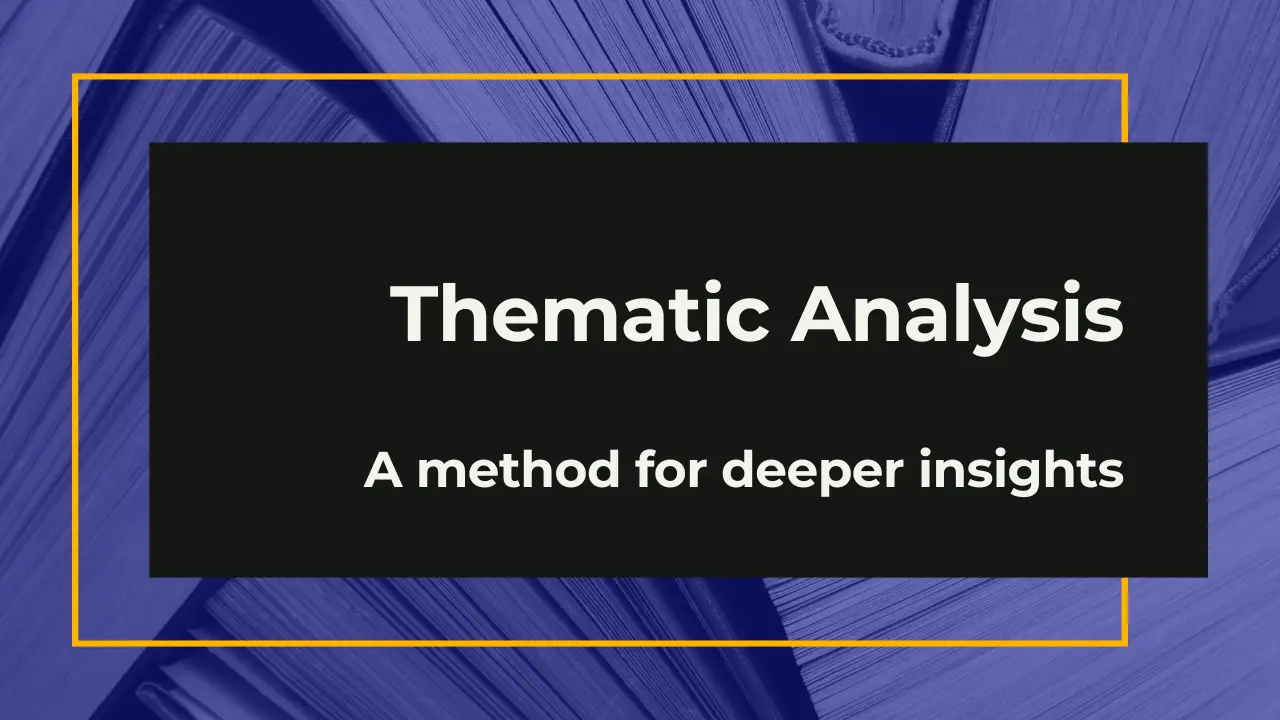 Thematic analysis