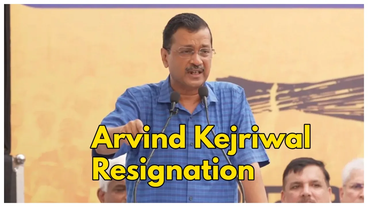 Arvind Kejriwal resignation