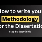 how to write methodology in dissertation