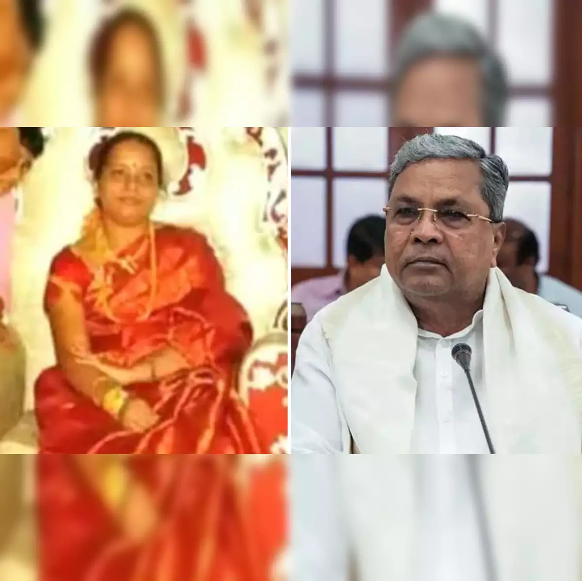 Siddaramaiah wife land return