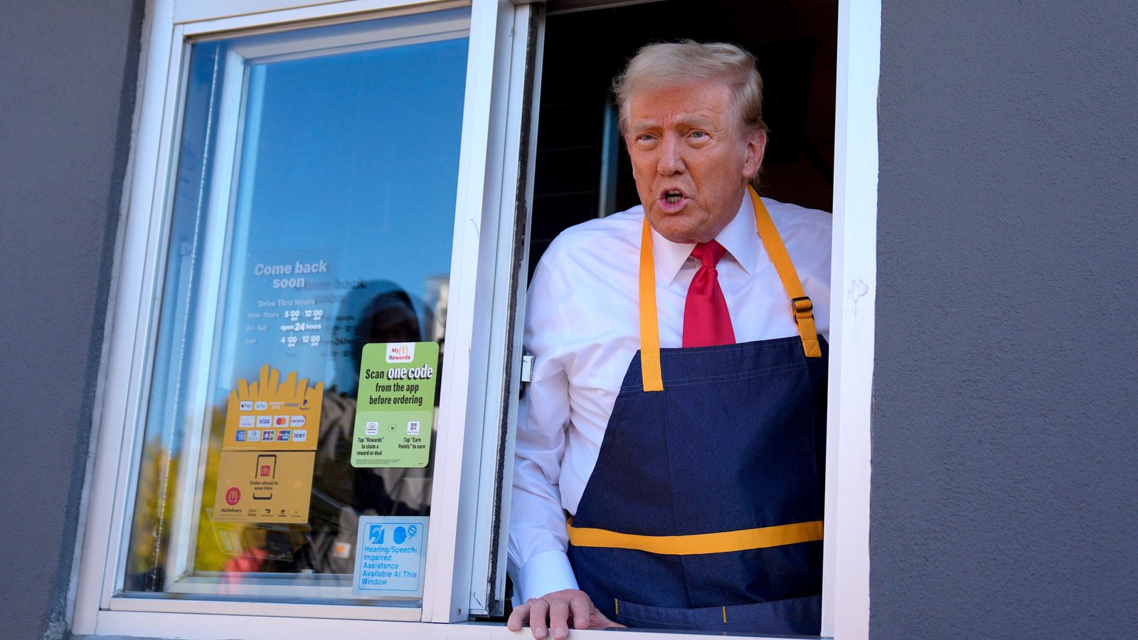 Trump McDonald’s video