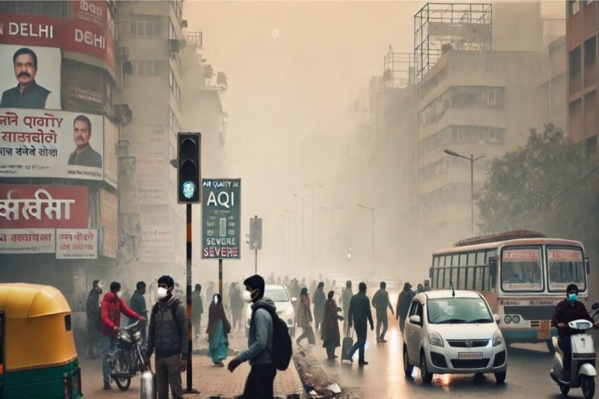 Delhi air quality