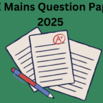 JEE Mains 2025 exam question paper