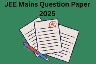 JEE Mains 2025 exam question paper