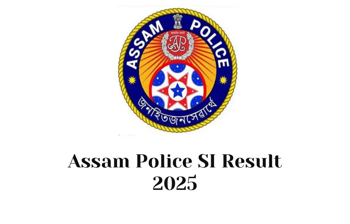 Assam Police SI Result 2025